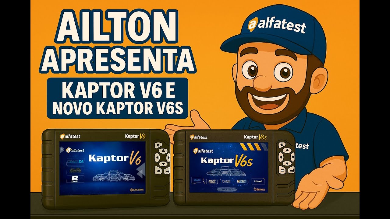 Kaptor V6 e Kaptor V6S - os Scanners queridinhos das oficinas