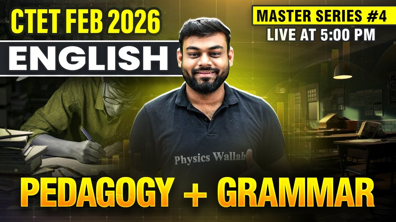 English For CTET Feb 2026 | CTET English Pedagogy Class | CTET English ...
