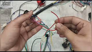 #repair KIDS BMW ,AUDI BATTERY ELECTRIC car full wiring step by step ,WIRING GOT DAMAGED BY RAT