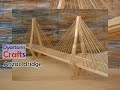 How to make an anzac bridge with popsicle sticks and bamboo