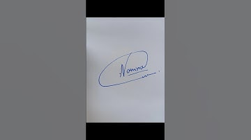 For Namra and comment your name #shorts #youtubeshort #signature