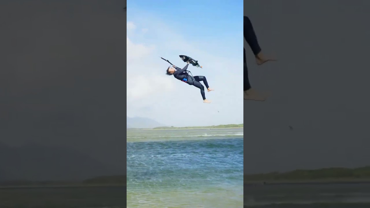 Easy peasy lemon STEEZY #kitesurfing #kite #steezy #cool #water #watersports
