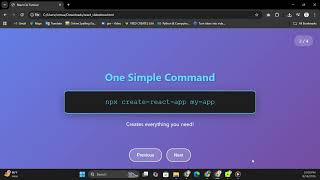 Create React project with CRA