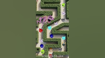 GIANT Peppa Pig EAT only ALL Sprunki in labyrinth #animation #sprunki #funny ​⁠