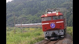 青い森鉄道 EF81形+E26形 9011レ「カシオペア紀行」 北高岩～八戸 2019年8月4日