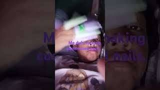 Up at 2 o'clock in the morning, just making nails. Information