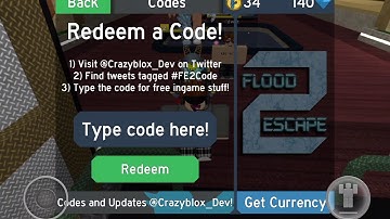 100 GEMS 💎 IN FLOOD ESCAPE 2?!? | CODE