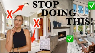 10 REASONS WHY YOUR HOME LOOKS CHEAP IN 2021 | INTERIOR DESIGNER TIPS