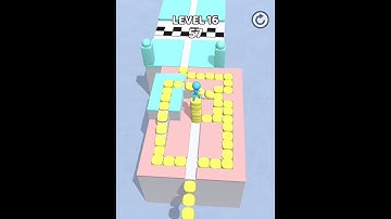 Stacky dash - walkthrough gameplay | level 16 | #shorts