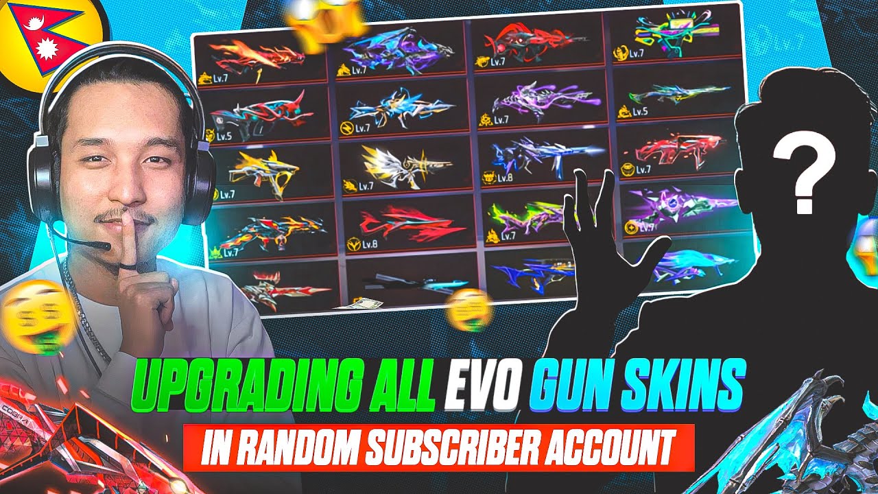 Max Evo Guns for subscriber 2025 | Evo Guns Skin Max Evo Token Discount Trick