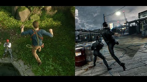 Uncharted 4 vs Quantum Break