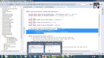 Android - CSDL SQLite