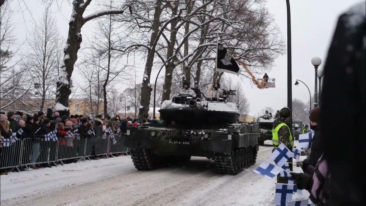 Itsenäisyyspäivä 2022 paraati Haminassa YouTube