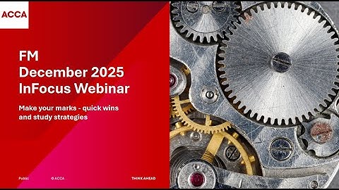 FM InFocus (Dec 25) - Make your marks - quick wins and study strategies