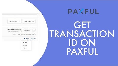 How To Get Transaction ID On Paxful (2023) | Paxful Tutorial (Beginners Guide)