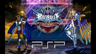 BlazBlue Continuum Shift Extend playthrough (PSP)