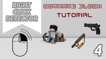 RIGHT CLICK DETECTOR in Minecraft! | Minecraft Commands Tutorial #3 [1.14+]