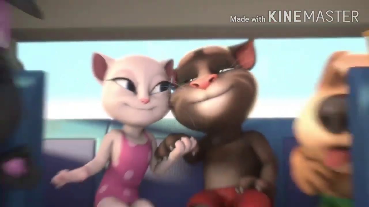 Talking Tom And Friends on bus swimsuits YouTube