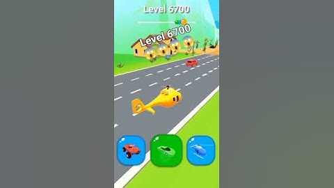 🔥Shape-shifting & Transform The Character 👀 Level 6700 #shapeshifting #gameplay #shorts#funnygame