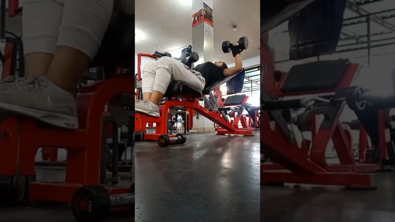 latihan dada di gym bakar kalori lebih banyak shorts YouTube
