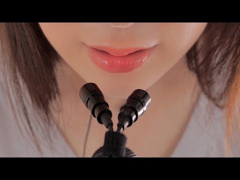 近くてかなりゾワゾワする音ASMR 😌✨(鼓膜マッサージ、耳掃除、呼吸、4K)