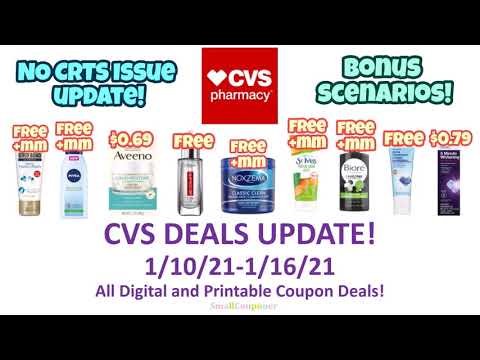 CVS Deals Update 1/10/21-1/16/21! All Digital and Printable Coupon Deals!
