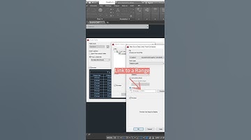 Excel Spreadsheet into AutoCAD