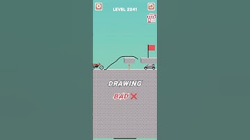 Draw bridge puzzle game level 2241 #drawing #game #Shorts