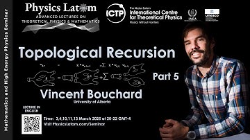 Enumerative Geometry and Quantum Curves | Topological Recursion - Vincent Bouchard (Part 5)