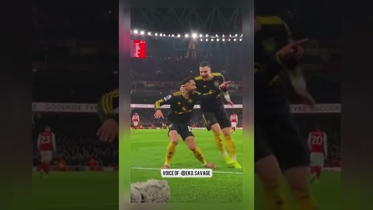 arsenal mind no touch ground 😂😂 