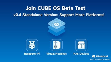 eWeLink CUBE V0.4 Beta now available as a standalone image that runs on your own hardware.