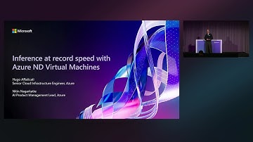 Inference at record speed with Azure ND Virtual Machines | BRK180