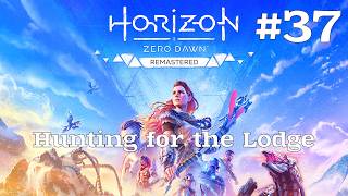 Horizon Zero Dawn Remastered 100% Walkthrough Part 37 - Errand: Hunting for the Lodge [PS5]