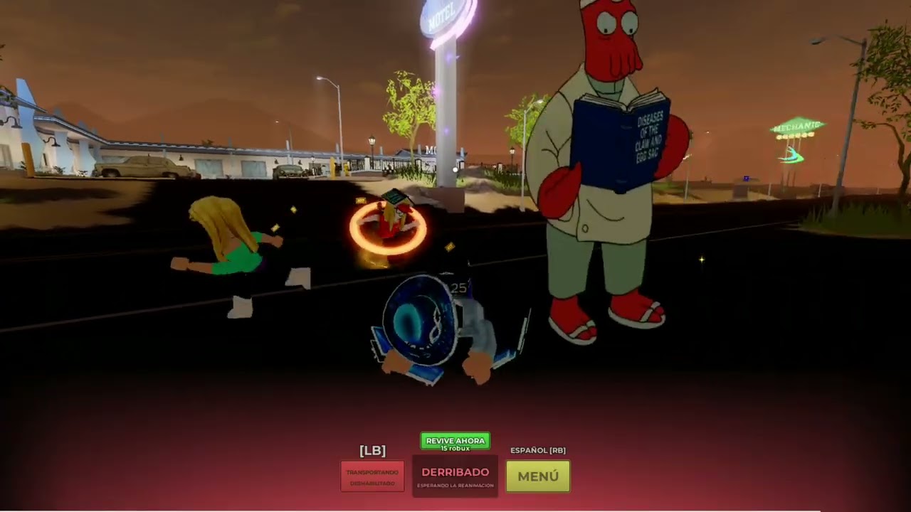 Gameplay jugando Evade - Axel Gamer Xbox