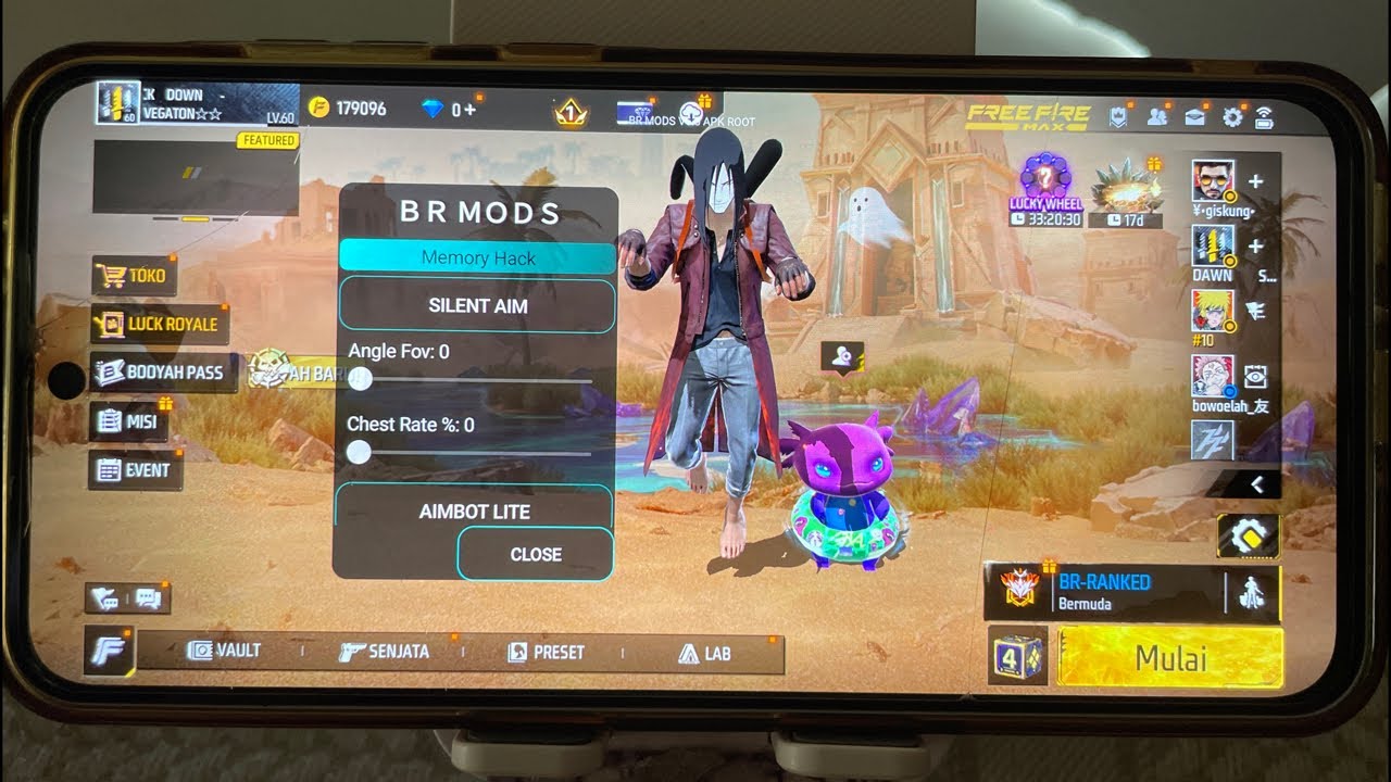 NEW CHEAT FF TERBARU 2026 VIP MOD MENU|| NO BAN, ANTI BLACKLIST NO VIRTUAL - NON ROOT