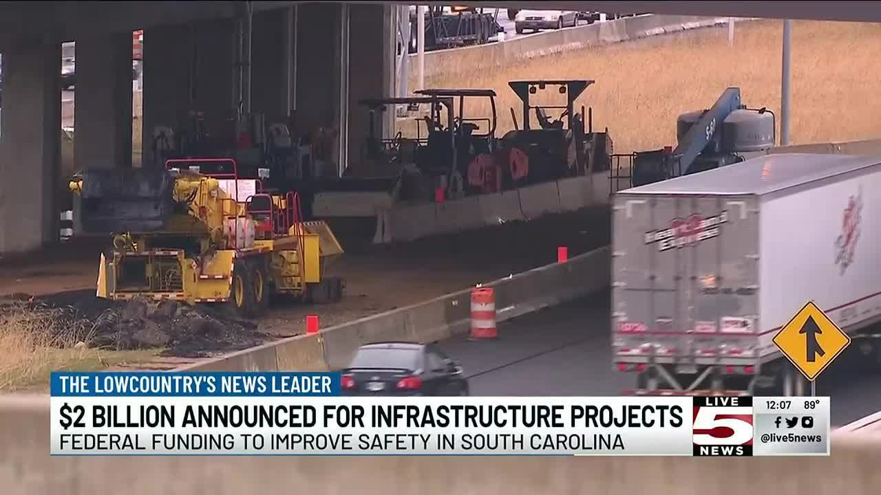 VIDEO: $2 Billion funding announced for SC infrastructure projects