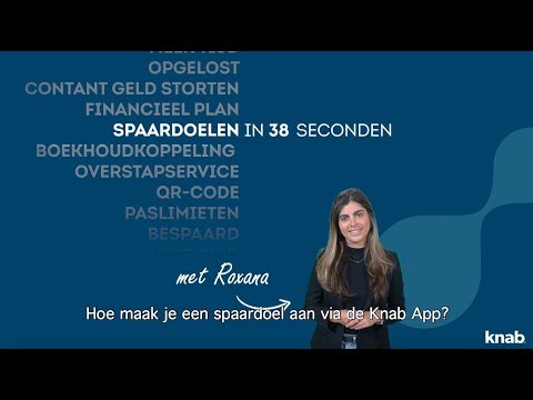 Spaardoelen uitgelegd in 38 seconden | Knab