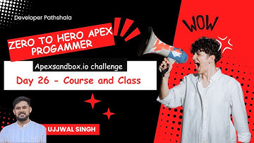 Day 26 Cracking the code | Course and Class | ApexSandbox.io | Apex Programming | Salesforce #apex