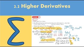 2.2 Higher Derivatives (CORE 2 - Chapter 2: Series)