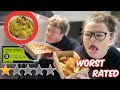 Eating The Worst Reviewed Takeaway Restaurant In OUR CITY!!