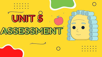 Grade 8: Unit 5 Assessment