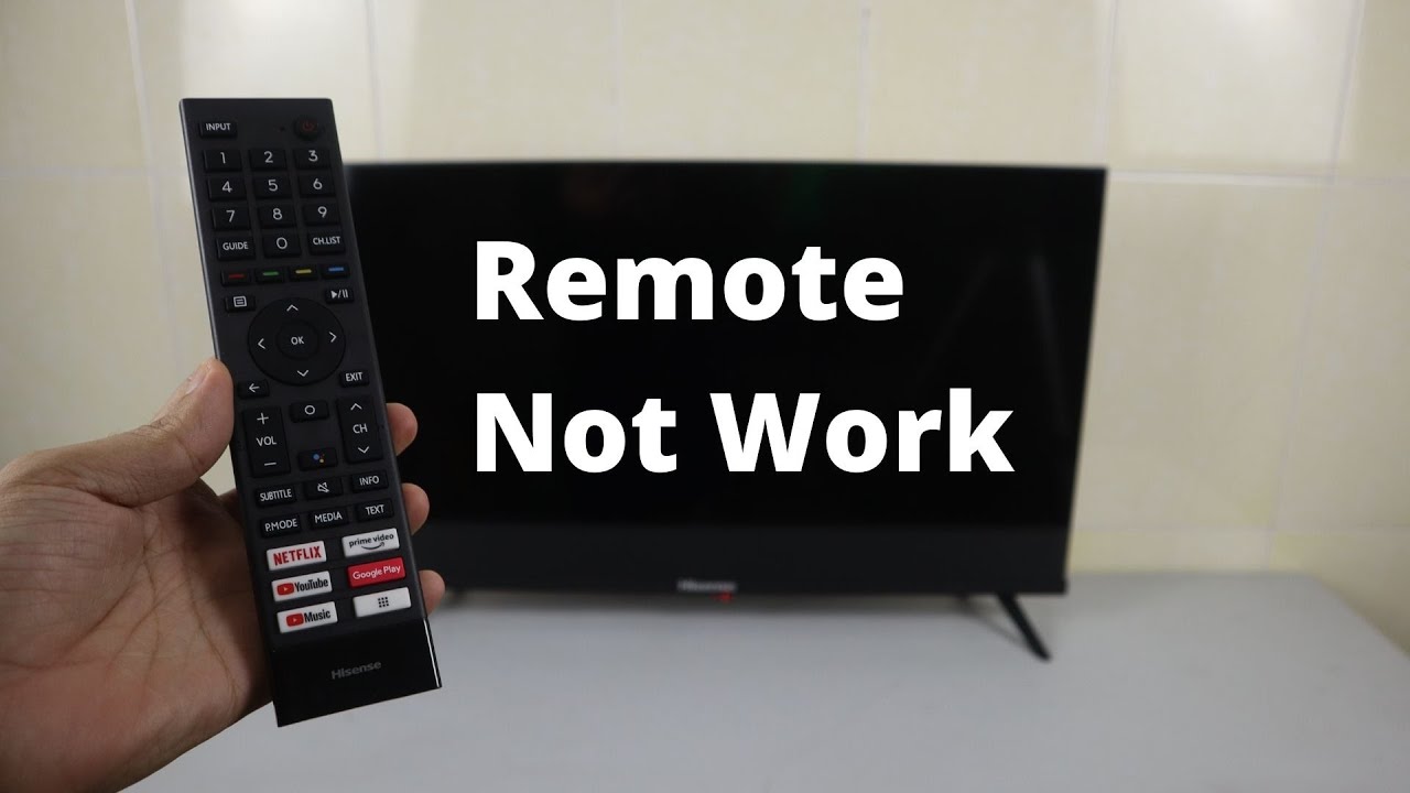 Control para Hisense Smart TV Botón Netflix Universal