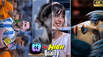 Trending 4K,8k,16k Quality video Editing | Quality Enhancement of video 📷 | Normal video to 4k 8k