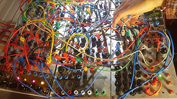 Aleatoric patch on my homebuilt Serge/ CGS/ Buchla/ NLC/ barton/ ekkoflok modular synthesizer