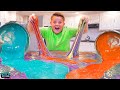 WHAT IF WE DUMP SLIME ON THE FLOOR?!