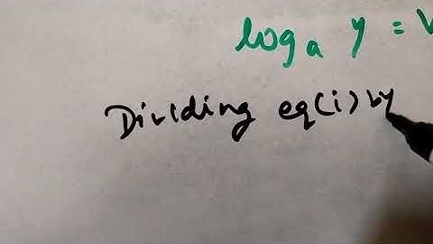 Logarithm: Quotient Rule Proof