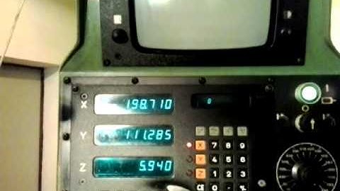 bridgeport series 1 interact Heidenhain TNC 145 problem with axes motor: vibration (big vibrations)