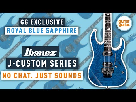 Ibanez J-Custom RG8420ZD Royal Blue Sapphire guitarguitar Exclusive