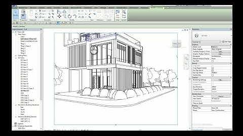 REVIT KIẾN TRÚC CĂN BẢN - 13.2 Tạo View Phối cảnh 3D
