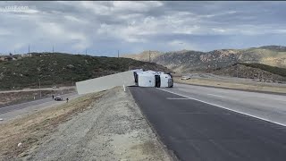 Santa Ana winds rock Southern California